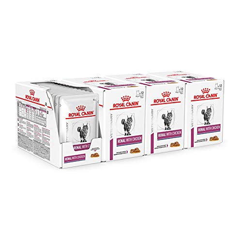 Royal Canin Renal Veterinary Cat Food Wet Chicken 48 x 85g