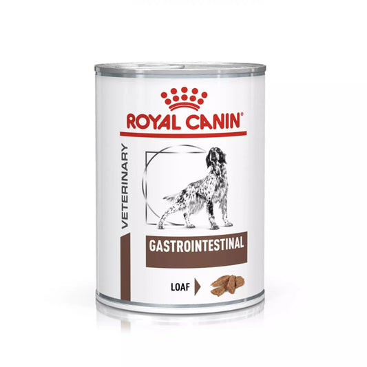 Royal Canin Veterinary Gastrointestinal Wet Dog Food in Loaf | 12 x 400g Cans | Complete Dietary Food for Adult Dogs | For the Support of Dogs with Digestive Sensitivities