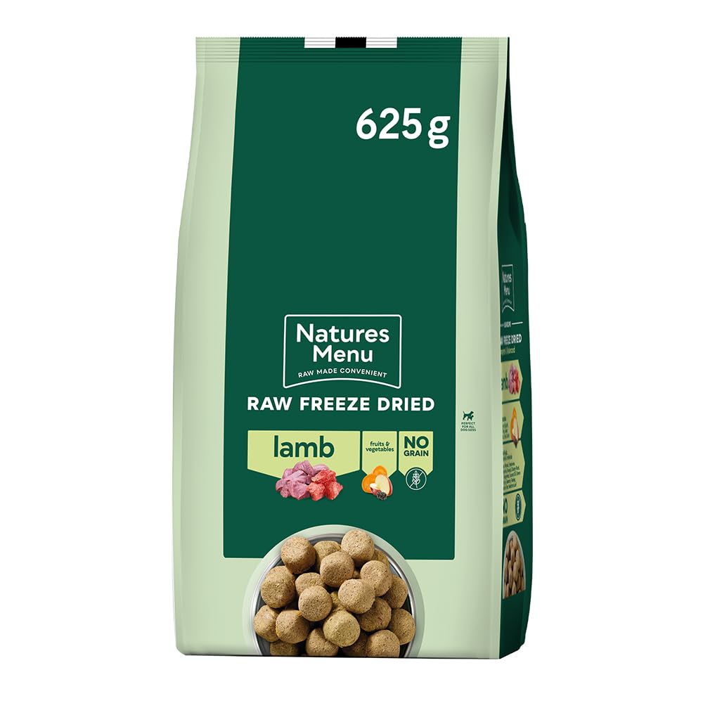 Natures Menu Freeze Dried Complete & Balanced Nuggets - Lamb - 625gr