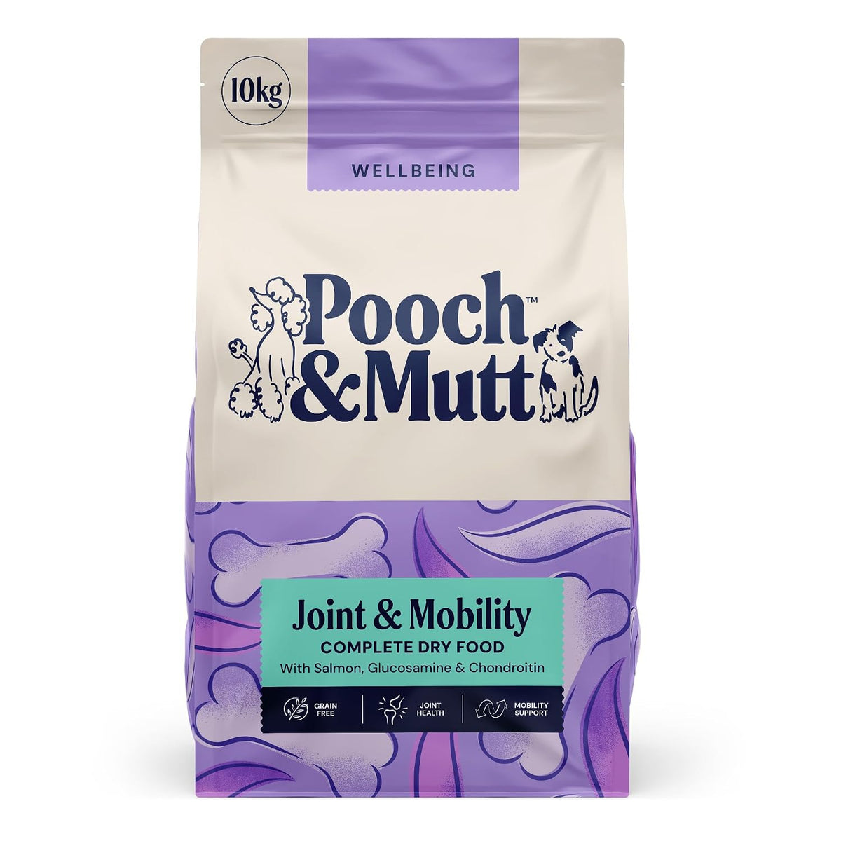 Pooch & Mutt - Joint Care Dry Dog Food, Salmon & Sweet Potato, 10kg