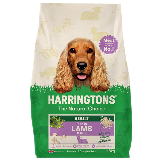 Harringtons Complete Dry Adult Dog Food Lamb & Rice 18kg