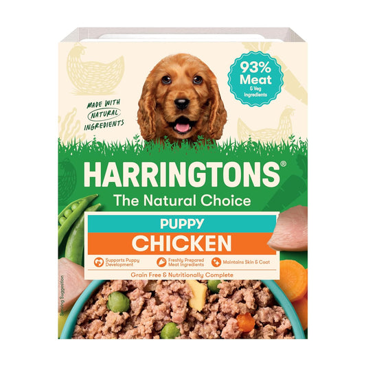Harringtons Complete Wet Puppy Food Trays Mixed Pack 6x380g