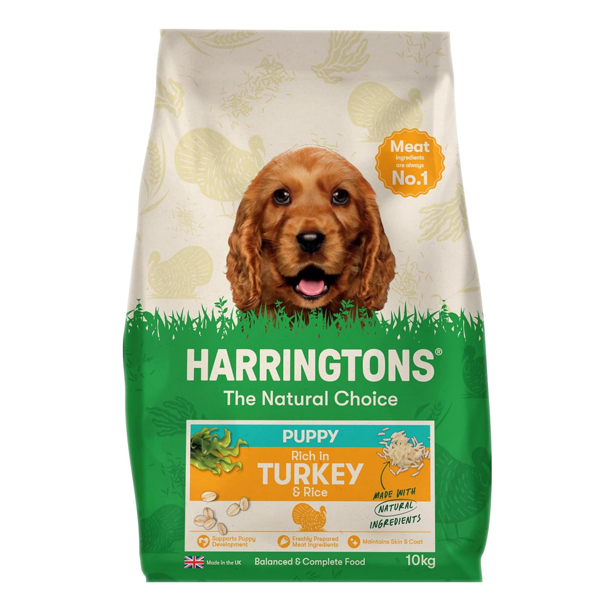 Harringtons Complete Dry Puppy Food Turkey & Rice 10kg
