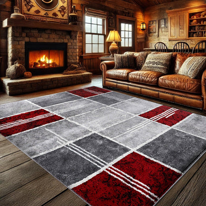 Large Modern Living Room Rug