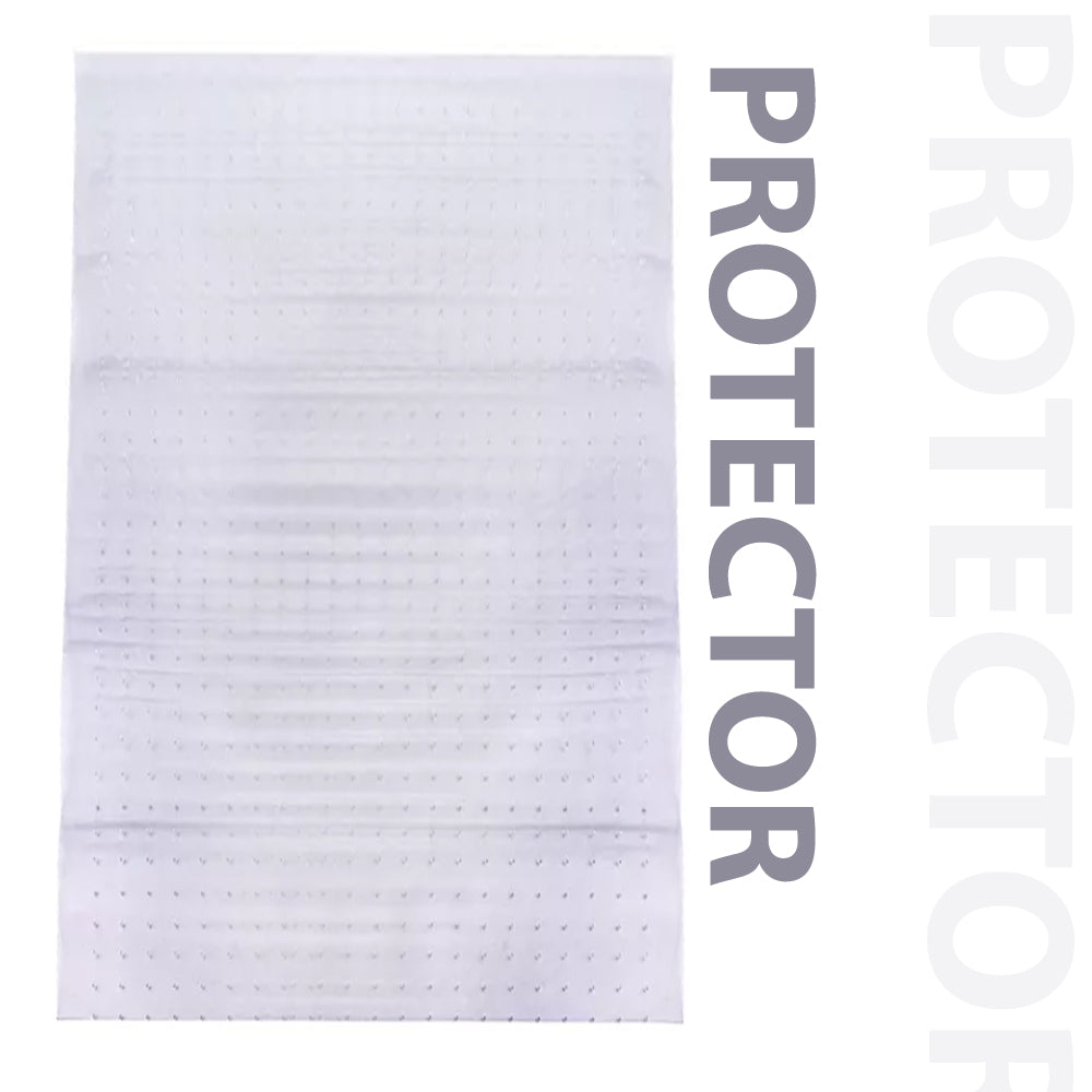 Clear Vinyl Carpet Protector - Transparent