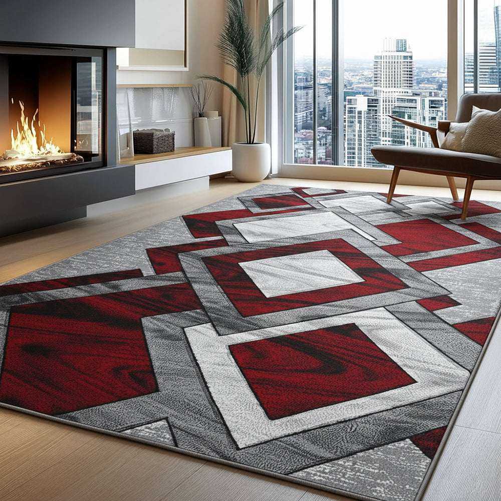 Dazzling Abstract Rug