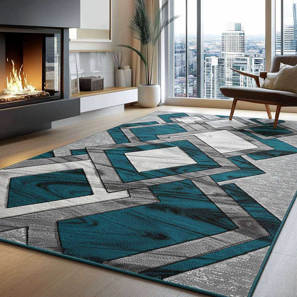 Dazzling Abstract Rug