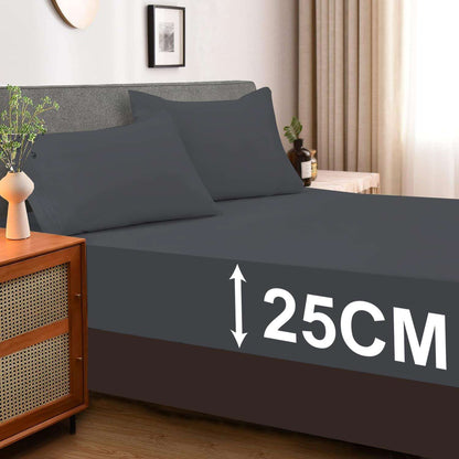 25cm Deep Fitted Bed Sheet