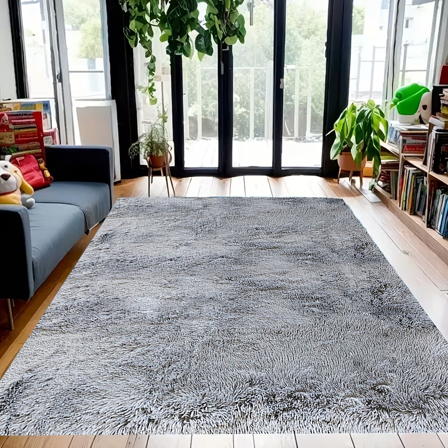 Thick Shaggy Living Room Rug