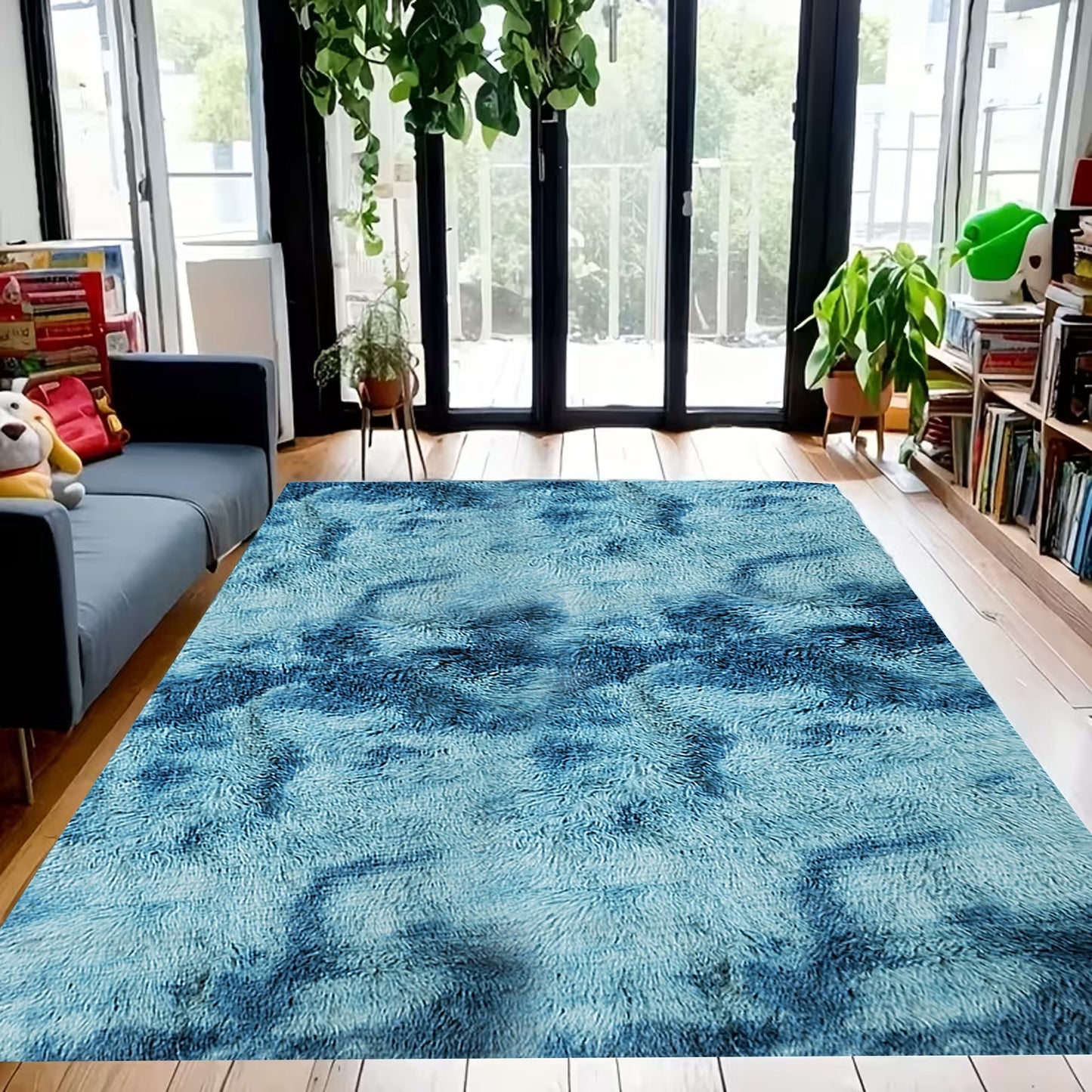 Thick Shaggy Living Room Rug